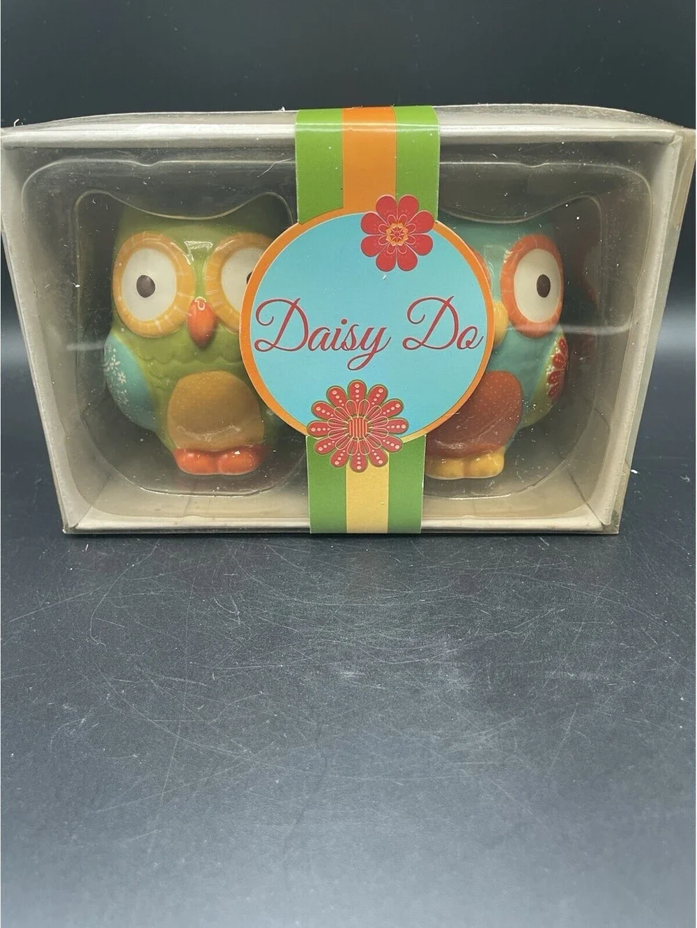 Daisy Do Owl Salt And Pepper Shakers In Box